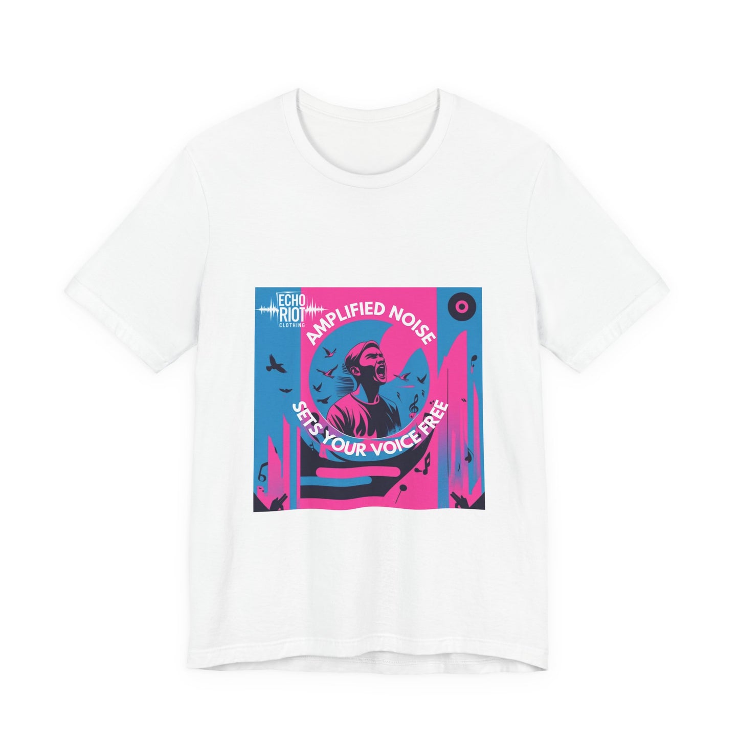 Amplified Noise – Set Your Voice Free - T-Shirt