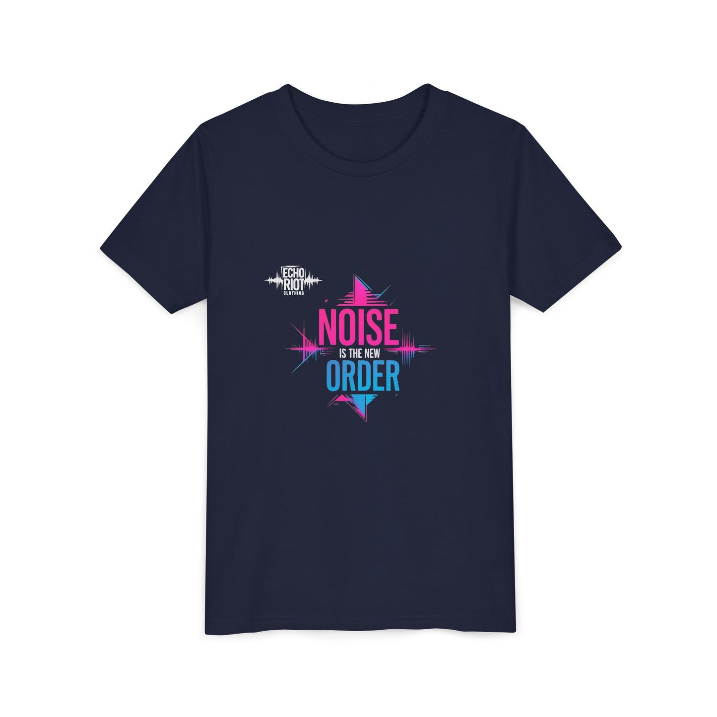Noise is the New Order Youth Tee, Cool Graphic T-Shirt