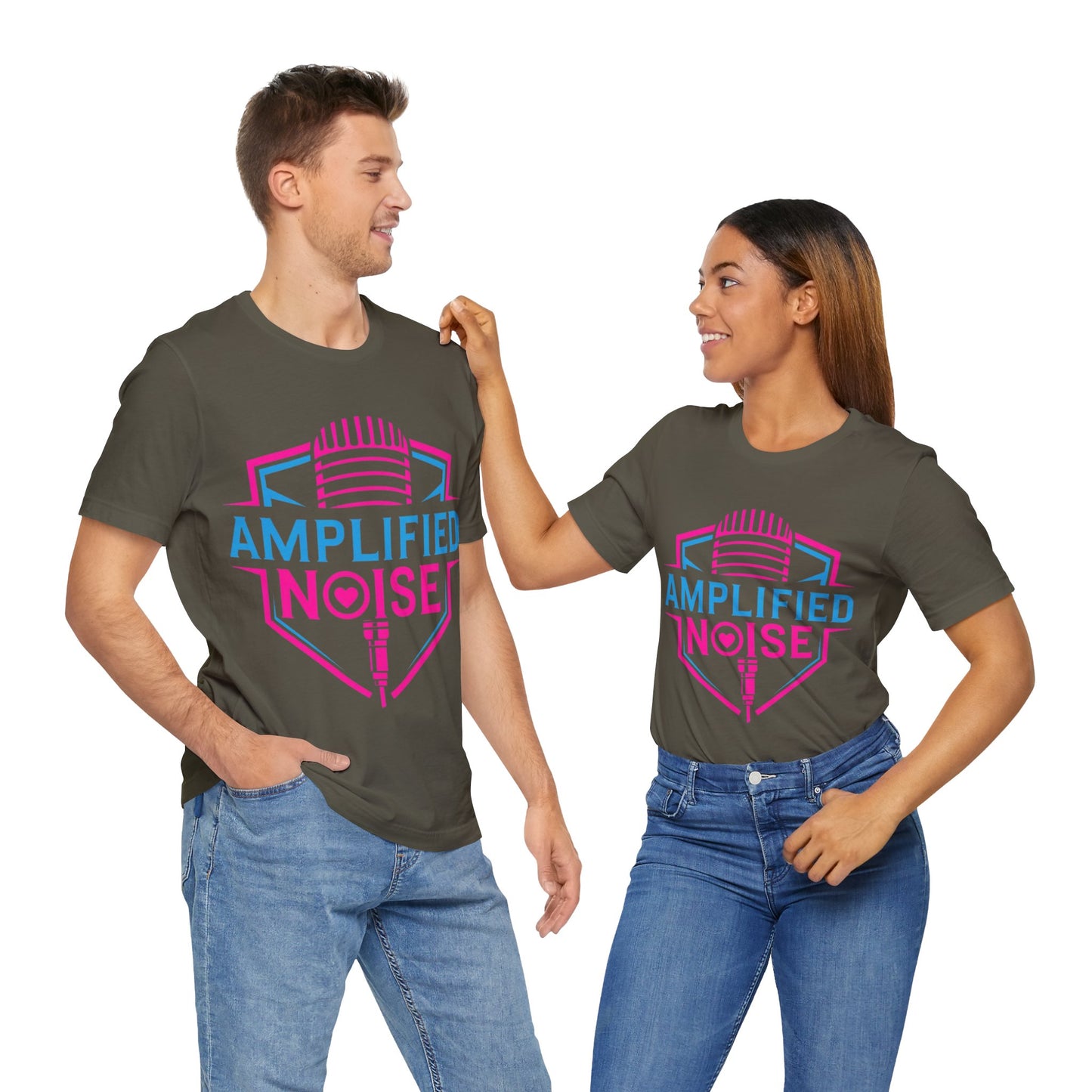 Amplified Noise Microphone T-Shirt