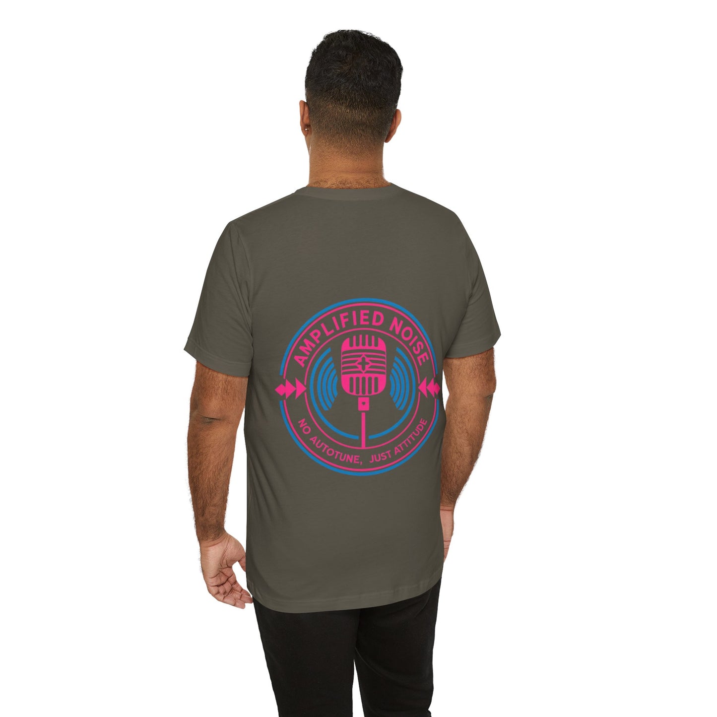 Vintage-Inspired Music T-Shirt - Amplified Noise