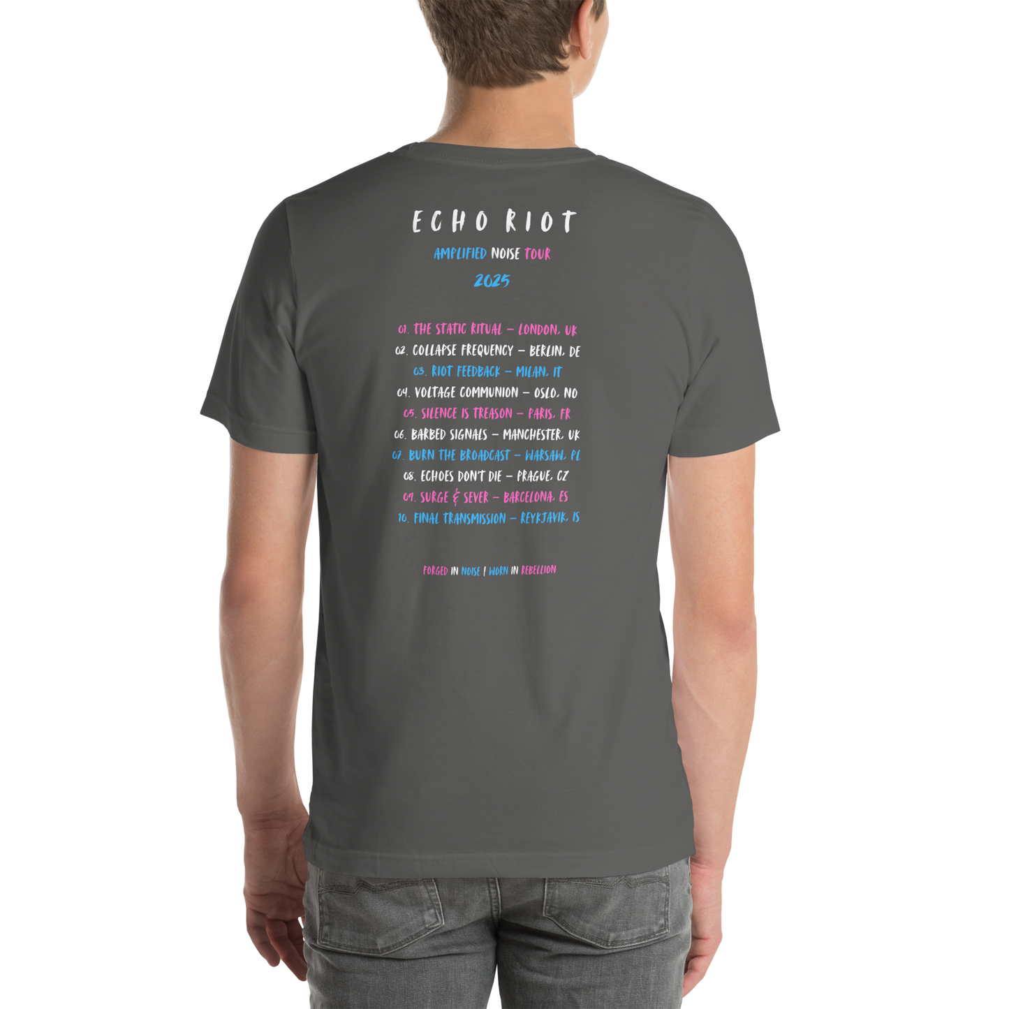 Amplified Noise - On Tour T-Shirt