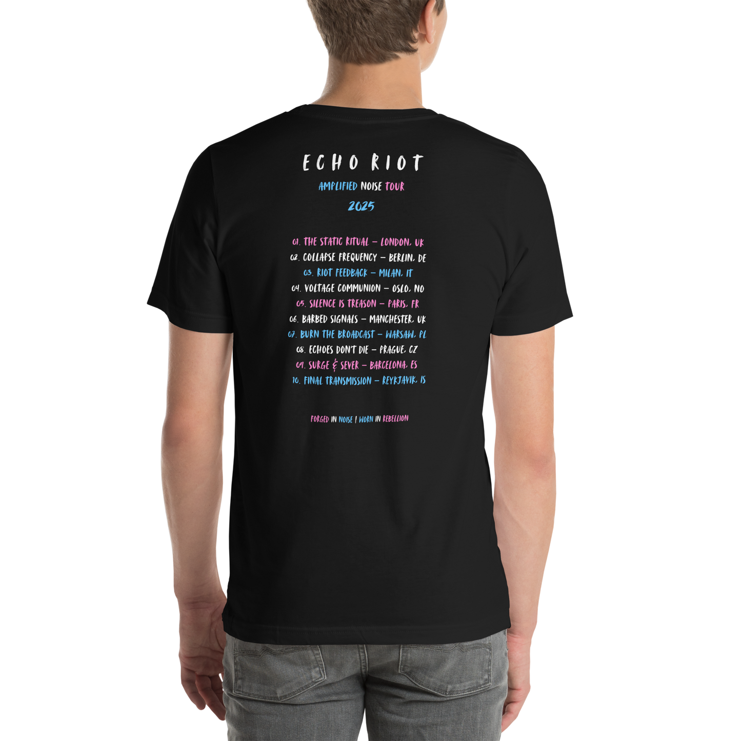 Amplified Noise - On Tour T-Shirt