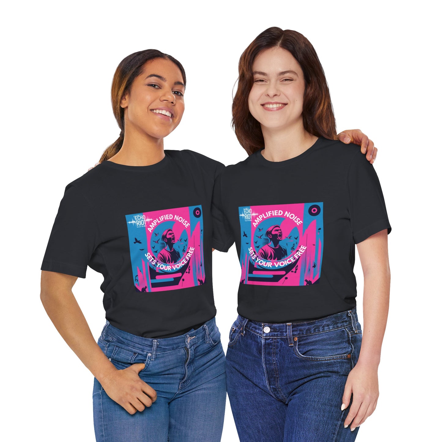 Amplified Noise – Set Your Voice Free - T-Shirt
