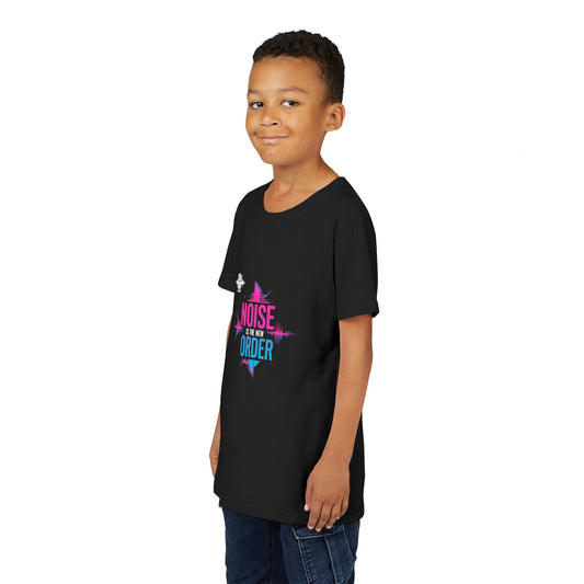 Noise is the New Order Youth Tee, Cool Graphic T-Shirt