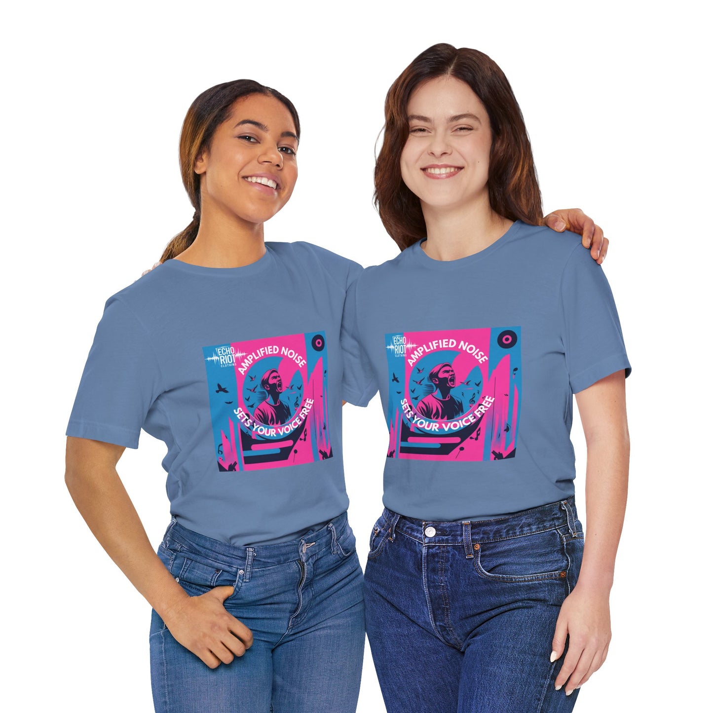 Amplified Noise – Set Your Voice Free - T-Shirt