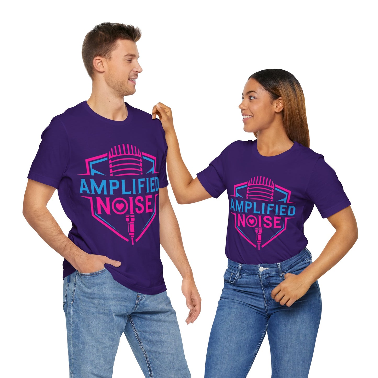 Amplified Noise Microphone T-Shirt