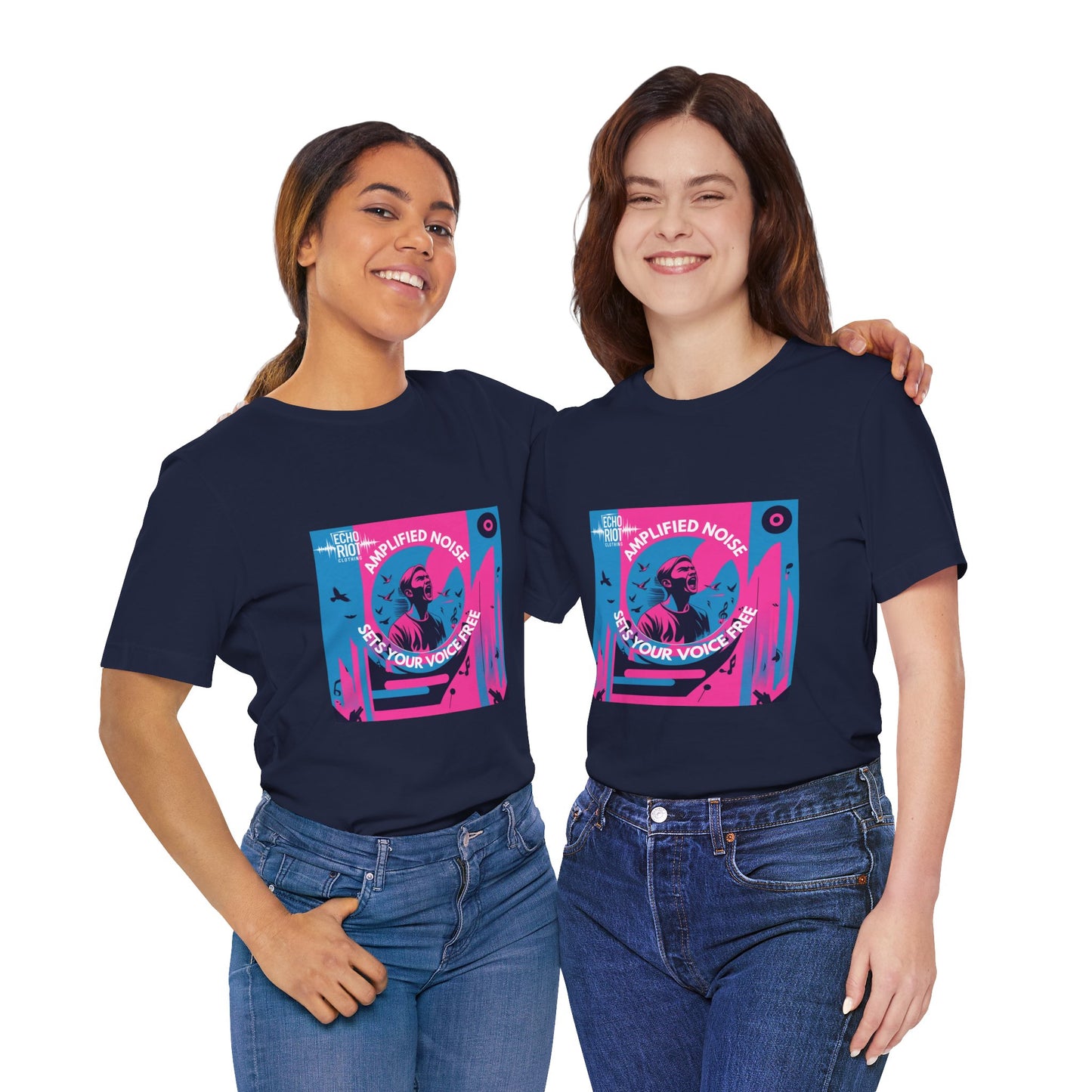 Amplified Noise – Set Your Voice Free - T-Shirt