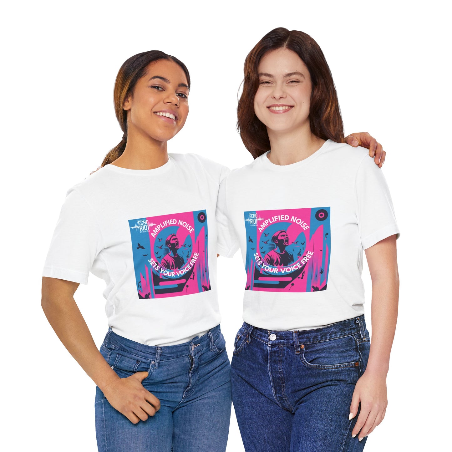 Amplified Noise – Set Your Voice Free - T-Shirt
