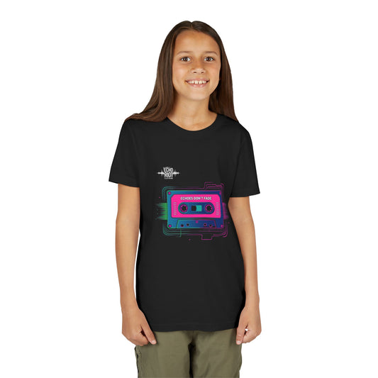 Retro Cassette Youth Tee - Echo's Don't Fade