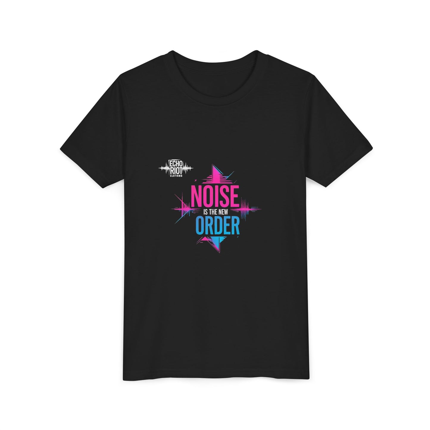 Noise is the New Order Youth Tee, Cool Graphic T-Shirt